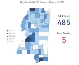 New Coronavirus Cases Total to Over 400; 5 deaths