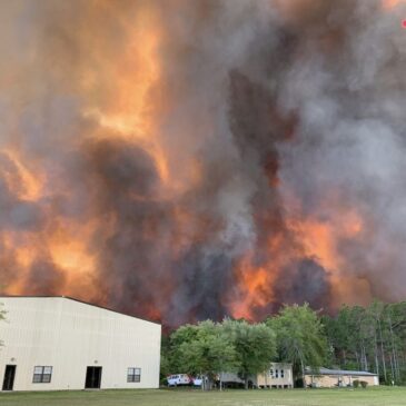 Crews contain 1,700 acre wildfire in Harrison County